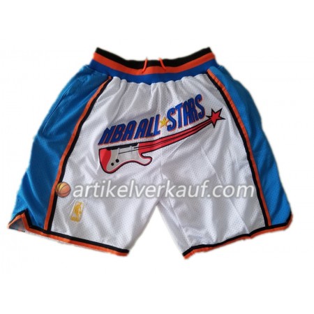 1997 All-Star Herren Pocket Shorts Weiß Swingman